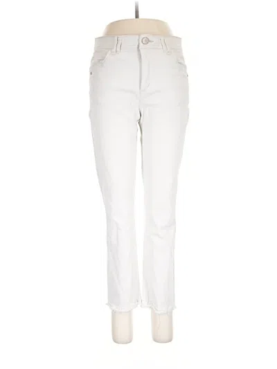 Pre-owned Democracy Jeans In Ivory