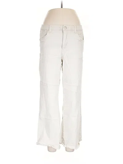 Pre-owned Democracy Jeans In Ivory