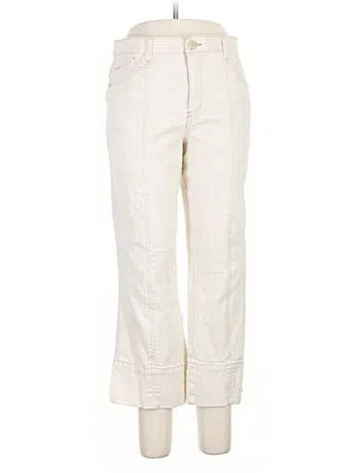 Pre-owned Democracy Jeans In White