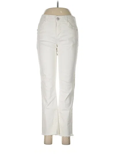 Pre-owned Democracy Jeans In White