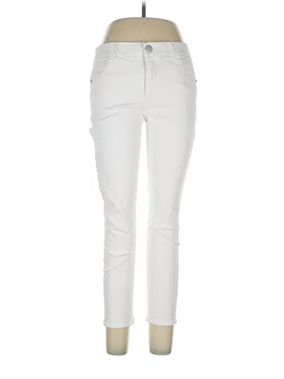 Pre-owned Democracy Jeans In White