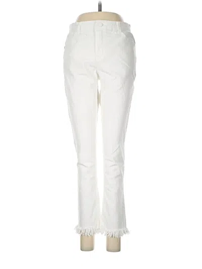 Pre-owned Democracy Jeans In White