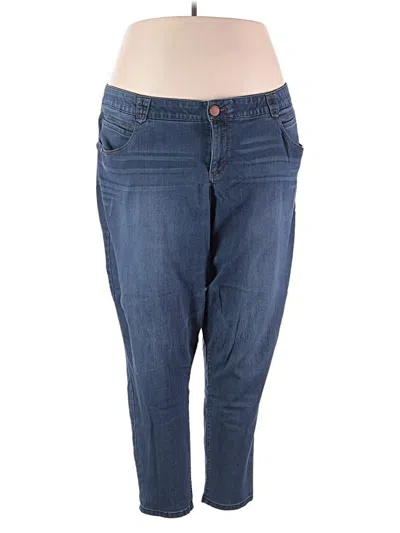 Pre-owned Democracy Jeggings In Blue