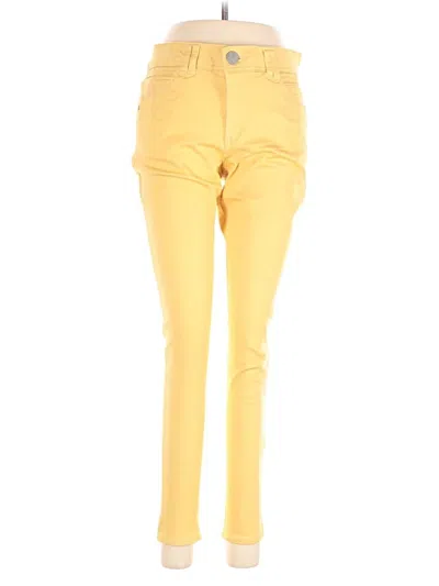 Pre-owned Democracy Jeggings In Yellow