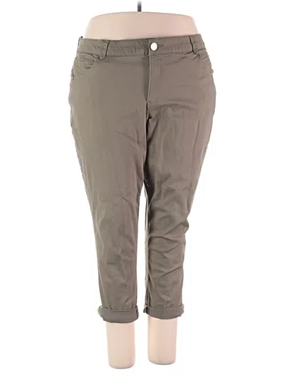Pre-owned Democracy Khaki Pant In Gray
