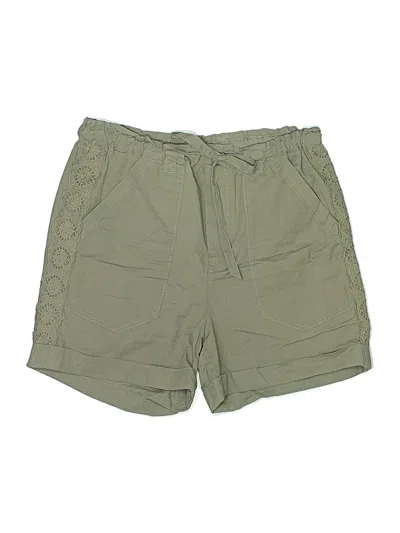 Pre-owned Democracy Khaki Shorts In Green