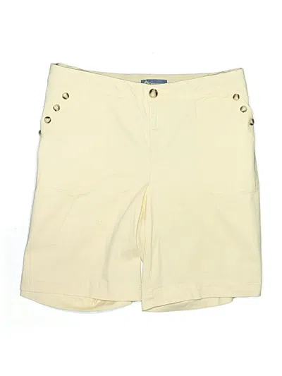 Pre-owned Democracy Khaki Shorts In Ivory