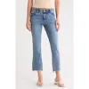 Democracy Kick Flare Step Hem Jeans In Multi