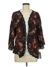 Democracy Kimono In Brown