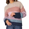 Democracy Womens Knit Pullover Sweater In Multi