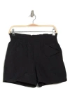 Democracy Paperbag Waist Shorts In Black