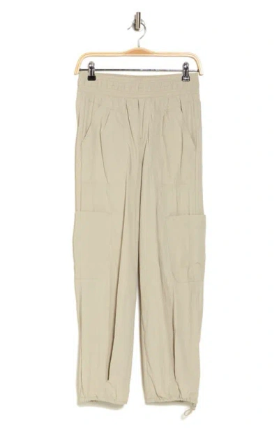 Democracy Patch Pocket Joggers In Seashell