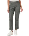 Democracy Petite Ab Solution High Rise Tapered Utility Pants In Thym Thym