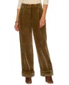 Democracy Petite Ab Solution Skyrise Trousers In Brown