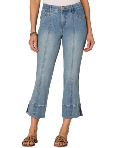 Democracy Petite "ab"solution High-rise Kick Flare Jeans