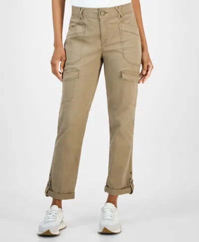 Democracy Petite "ab"solution High-rise Utility Jeans