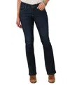 Democracy Petite "ab"solution Luxe Touch Itty Bitty Bootcut Jeans In In Indigo
