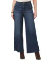 Democracy Petite "ab"solution Skyrise Wide-leg Pants In Blue