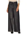 Democracy Petite Cinch Waist Skyrise Jeans In Black