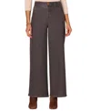 Democracy Petite Skyrise Wide Leg Jeans In Gray