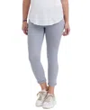 Democracy Petite Solution Ankle Skimmer Jeans In Gray