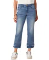 Democracy Petite Triple-seam Cuff Kick-flare Denim Jeans