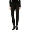 Democracy Petites Womens Pocket Denim Straight Leg Jeans In Black