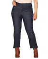 Democracy Plus Size Sky Rise Boot Jeans In Blue