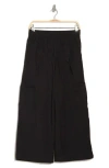 Democracy Pull-on Cargo Pants In Black