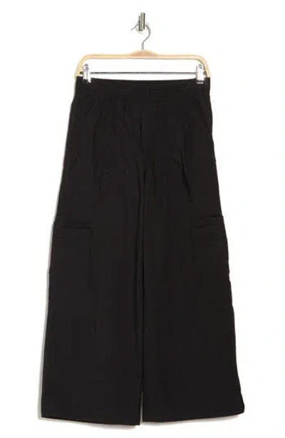 Democracy Pull-on Cargo Pants In Black