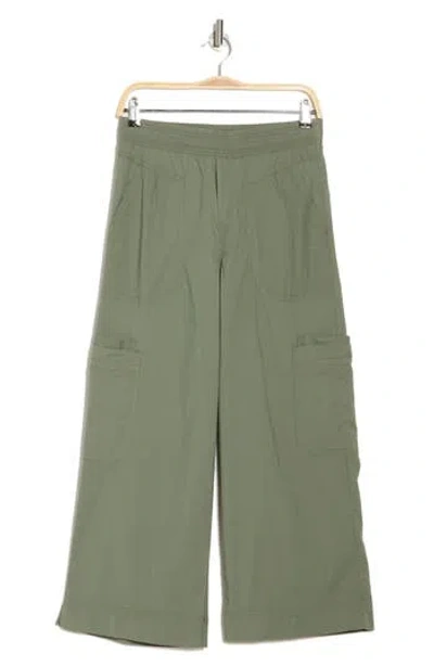 Democracy Pull-on Cargo Pants In Lily Pad