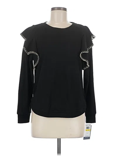 Pre-owned Democracy Pullover Sweater In Black
