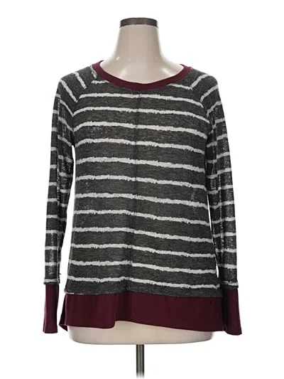 Pre-owned Democracy Pullover Sweater In Gray