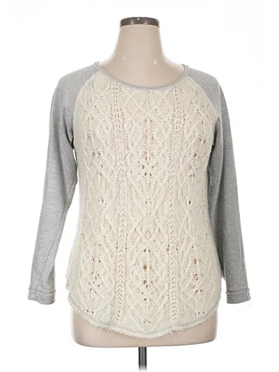 Pre-owned Democracy Pullover Sweater In Gray