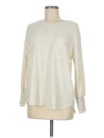 Pre-owned Democracy Pullover Sweater In Ivory