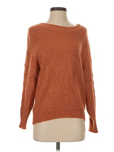 Pre-owned Democracy Pullover Sweater In Orange