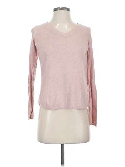 Pre-owned Democracy Pullover Sweater In Pink