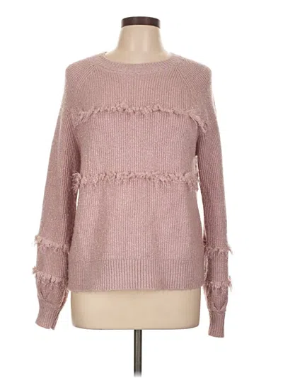 Pre-owned Democracy Pullover Sweater In Pink