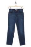 Democracy Raw Hem Slim Straight Jeans In Indigo