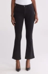 Democracy Rhinestone Pocket Itty Bitty Bootcut Jeans In Black