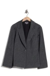 Democracy Roll Tab Blazer In Gray