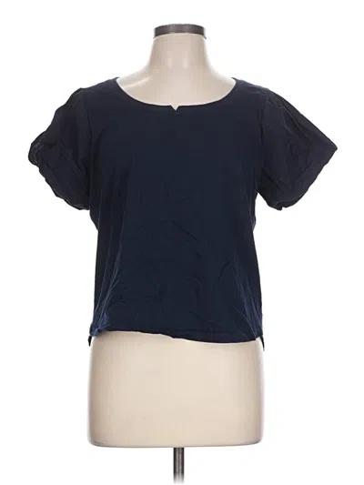 Pre-owned Democracy Short Sleeve T-shirt In Blue
