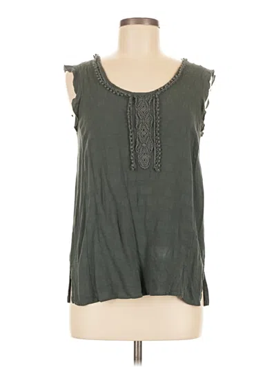 Pre-owned Democracy Sleeveless Blouse In Gray