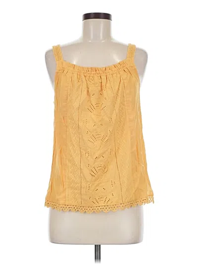 Pre-owned Democracy Sleeveless Blouse In Yellow