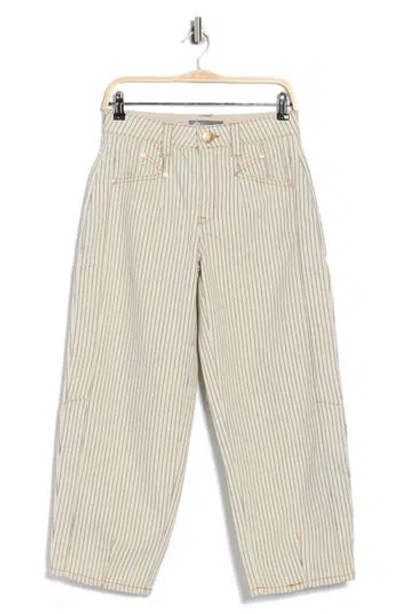 Democracy Stripe Relaxed Barrel Pants