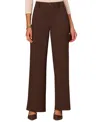 Democracy Women's "ab" Solution Skyrise Straight-leg Jeans In Brown