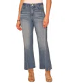Democracy Women's Absolution Sky-rise Barely Boot Jeans In Mid Blue Artisanal