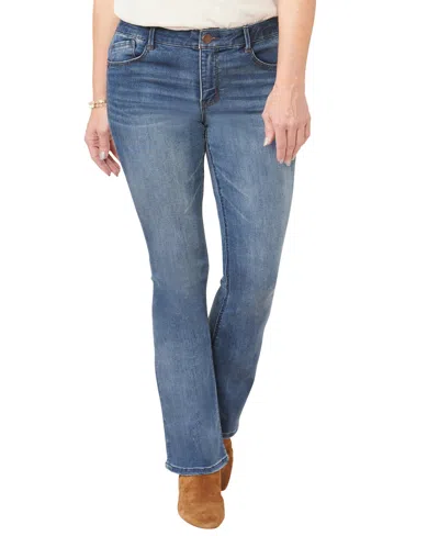 Democracy Women's High Rise Bootcut Jeans In Blue Artisanal