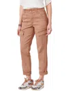 DEMOCRACY WOMEN'S HIGH RISE UTILITY JEAN IN BROWN BROWN