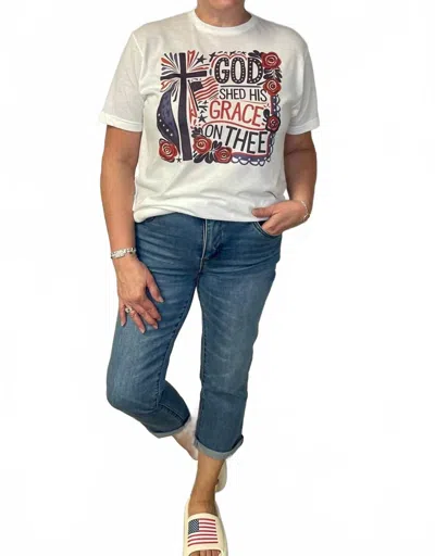 Democracy Women's Modern Ab Solution Capri Jeans In Denim In Blue